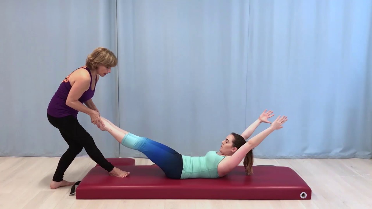 Pilates Mat Double Leg Stretch Explored With Simona Cipriani And Joseph Muscolino Art Of Control 8214